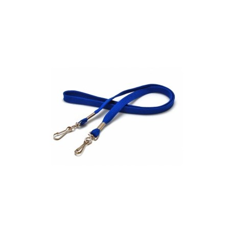 Flat Lanyard (10mm) -  2 hooks