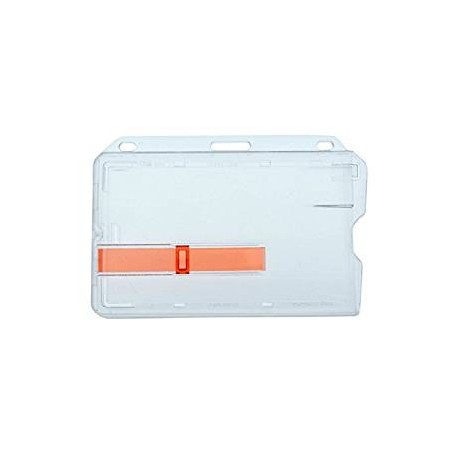 Horizontal rigid badge holder - Extractor Slide