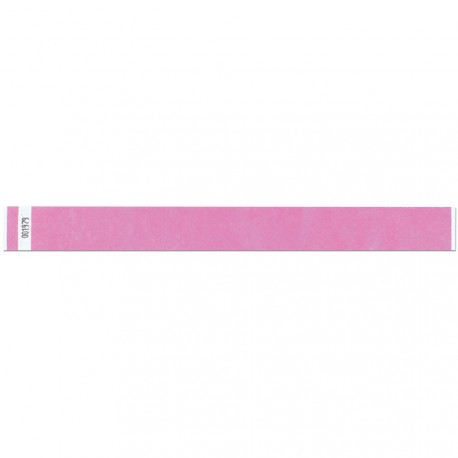 Tyvek wristband - Pink