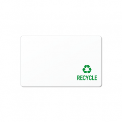 Recycled PVC cards (CBV/75-PVC)