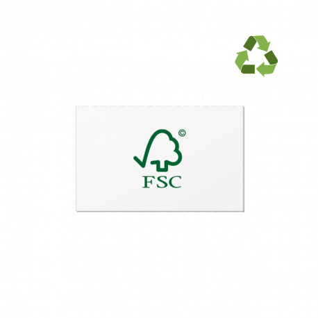 Badge carton ECOLabel FSC