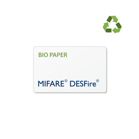 Badge MIFARE - DESFIRE BIO PAPER